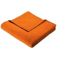 Biederlack Wohndecke Thermosoft 150x200 cm | orange - orange