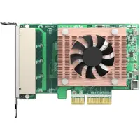 Qnap QXG-2G4T-I225, Eingebaut, Verkabelt, PCI Express, Ethernet, 2500 Mbit/s
