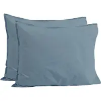 Town & Country Kissenbezüge T&C Baumwolle Blue (2er Set)-60 x 70 cm