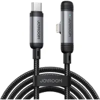 JOYROOM USB-C to Lightning Angled Fast Charging Cable 30W, 1.2m - Black
