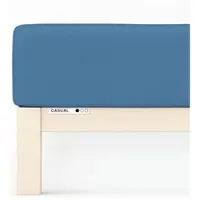 Schlafgut Spannbettlaken "CASUAL u.a. in Gr. 90x200, 140x200 oder 180x200 cm, 100% Baumwolle", Bettlaken für Matratzen bis 25 cm Höhe, zuverlässig, langlebig, weich