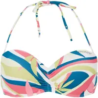 Protest Bikini Oberteil Mixleslie 25 Bandeau Damen Guava Pink-40