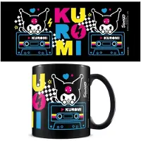 Hello Kitty Pyramid International Kuromi (Punk Vibes) schwarze Tasse – 315 ml Keramiktasse – Einheitsgrösse