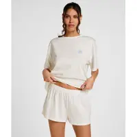 Hunkemoller Pyjama-Set aus Baumwolle Weiß