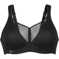 Anita Active Sport-BH "Air Control Deltapad" doppellagige Cups, gepolsterte Träger, mit Print, feminin, weich