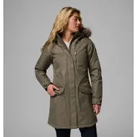 Columbia Parka "SUTTLE MOUNTAIN LONG INSULATED JACKET" sportlicher Parka, für Wandern und Trekking, mit Polyester-Wattierung