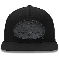 Logoshirt Baseball Cap "DC Batman Logo" mit 3D-Relief-Effekt-Stickerei
