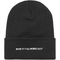 Mister tee Beanie "What If Wooly Combed Cap" 1 Stk.