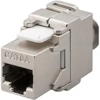 Microconnect KEYSTONE-10, Grau, RJ-45, Buchse, Cat6a, 500 MHz, 30 g