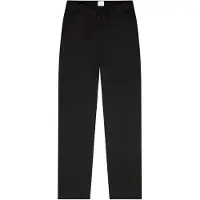 Schiesser Pyjamahose "Mix + Relax", Damen, Gr. 38, N-Gr, schwarz (000, schwarz), Single Jersey, Obermaterial: 95% Modal, 5% Elasthan, lang, Hosen Pyjamahose, weicher Single-Jersey, Gummizug, Bindeband