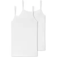 Schiesser Top Damen 175993 95/5 White (2er Set)-XL