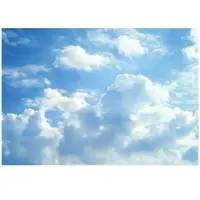 WALLARENA Fototapete Himmel in Blau | Gr.: 250 x 175 cm