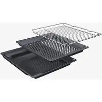 Bosch HEG237BB5, Serie 6, Einbau-Herd, 60 x 60 cm, Schwarz