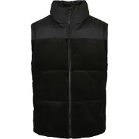 Urban Classics funktionale Herren Jacke Reißverschluss Taschen 136 g/m² Schwarz