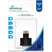 MediaRange DVI-I Buchse (24+5-polig)/HDMI Stecker schwarz
