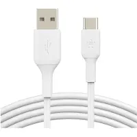 Belkin BoostCharge, 1 m, USB A, USB C, Weiß