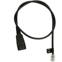 Jabra Qd Cord Straight Rj11 Voip-telefon