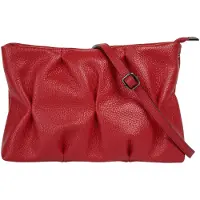 Cluty Umhängetasche echt Leder, Made in Italy