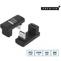 Microconnect MC-USB4AG-L, 0 m, USB C, USB C, USB4 Gen 3x2, Aluminium