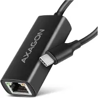 Axagon ADE-ARC USB‑C 3.2 Gen 1 – Gigabit‑Ethernet‑Adapter, Realtek 8153, Kabelgebunden, USB Typ-C, Ethernet, 1000 Mbit/s, Schwarz