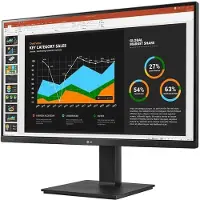 LG 27BQ75QB-B, 68,6 cm (27"), 2560 x 1440 Pixel, Quad HD, LCD, 5 ms, Schwarz