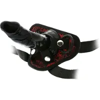 Dream Toys Dreamtoys Blaze - Umschnalldildo mit Harness (schwarz)