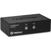 Trendnet TK 222DVK - KVM-/Audio-/USB-Switch - 2 Anschlüsse