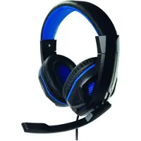 Steelplay HP41 Kopfhörer Kabelgebunden Kopfband Gaming Schwarz, Blau