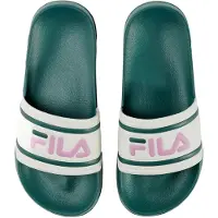 FILA Morro Bay Slipper Kids Posy Green / Prism Pink Größe: 33 | Outlet | Unisex | Grün