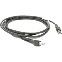 Zebra Motorola CBA-U01-S07ZAR, Grau, USB A, Gerade, Gerade, Männlich/Männlich, 2,1 m