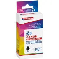 Edding EDD-620 Druckerpatrone, schwarz kompatibel zu Canon PGI-580XXLBK, Schwarz, 25 ml, 1 Stück(e), 690 Seiten, Einzelpackung