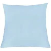 Formesse Bella Donna Jersey Kissenbezug ca. 80x80 cm | hellblau - blau