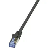 2Direct CQ4123S, 30 m, Cat7, S/FTP (S-STP), RJ-45, Schwarz
