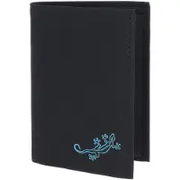 OXMOX Geldbörse New Cryptan RFID Protect Kombibörse Lizard 2.0 Print Cyan Black schwarz
