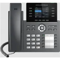 Grandstream Networks GRP2634, IP-Telefon, Schwarz, Kabelgebundenes Mobilteil, Im Band, Außerhalb des Bandes, SIP-Info, Supervisor, Benutzer, 8 Zeilen