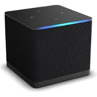 Amazon Fire TV Cube, Schwarz, H.264, H.265, VP9, BMP, GIF, JPEG, PNG, AAC-LC, AC3, EAC3, FLAC, MP3, PCM, Vorbis, Wave, 2000 MHz, 16 GB