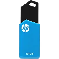 HP PNY v150w, 128 GB, USB Typ-A, 2.0, 14 MB/s, Dia, Schwarz, Blau