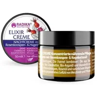 Bioherba Elixir Nachtcreme Rosenknopsen- & Hagebuttenöl 50 ml