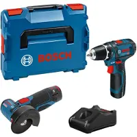 Bosch Professional Gsr 12v-15 Gws12v-76 2x2.0ah Gal12v-40 Elektrischer Schraubendreher