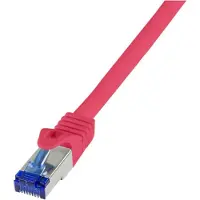 Logilink Patchkabel Ultraflex, Cat.6A, S/FTP, rot, 7,5 m