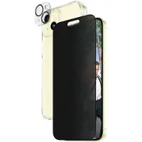 PanzerGlass Displayschutzglas "3-in-1-Privacy-Pack Privacy, Camera Protector und Cover", transparent, B:22cm H:1cm T:25mm, Displayfolien, Displayschutzglas