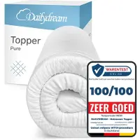 Nivion Dailydream - Memory Foam - Pure Topper - S - bis 60kg - 3,5cm Höhe / 140x190cm - Druckentlastung