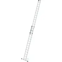 MUNK Günzburger Steigtechnik MUNK Seilzugleiter mit Traverse 2x15 Sprossen