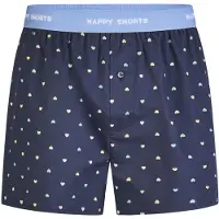 Happy Shorts Herren Webboxershorts - American Style, Baumwolle, gemustert