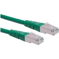 Roline Patchkabel Cat.6 (Class E) S/FTP (PiMF), grün, 10 m