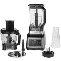Ninja 3 n 1 Food Processor : Mixer und Smoothie Maker mit Auto:IQ : Grau