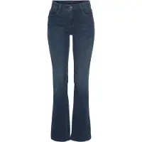 MAC - Damen 5-Pocket Jeans, DREAM BOOT authentic (5429-90-0358L), Größe:W38, Länge:L34, Farbe:cobalt authentic wash (D574)
