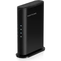 Netgear 4-Stream AX1800, Wi-Fi 6 (802.11ax), Dual-Band (2,4 GHz/5 GHz), Ethernet/LAN, Schwarz, Tabletop-Router