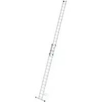MUNK Günzburger Steigtechnik MUNK Seilzugleiter mit Traverse 2x17 Sprossen