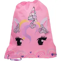 Unicorn Gems Turnbeutel, Rosa
